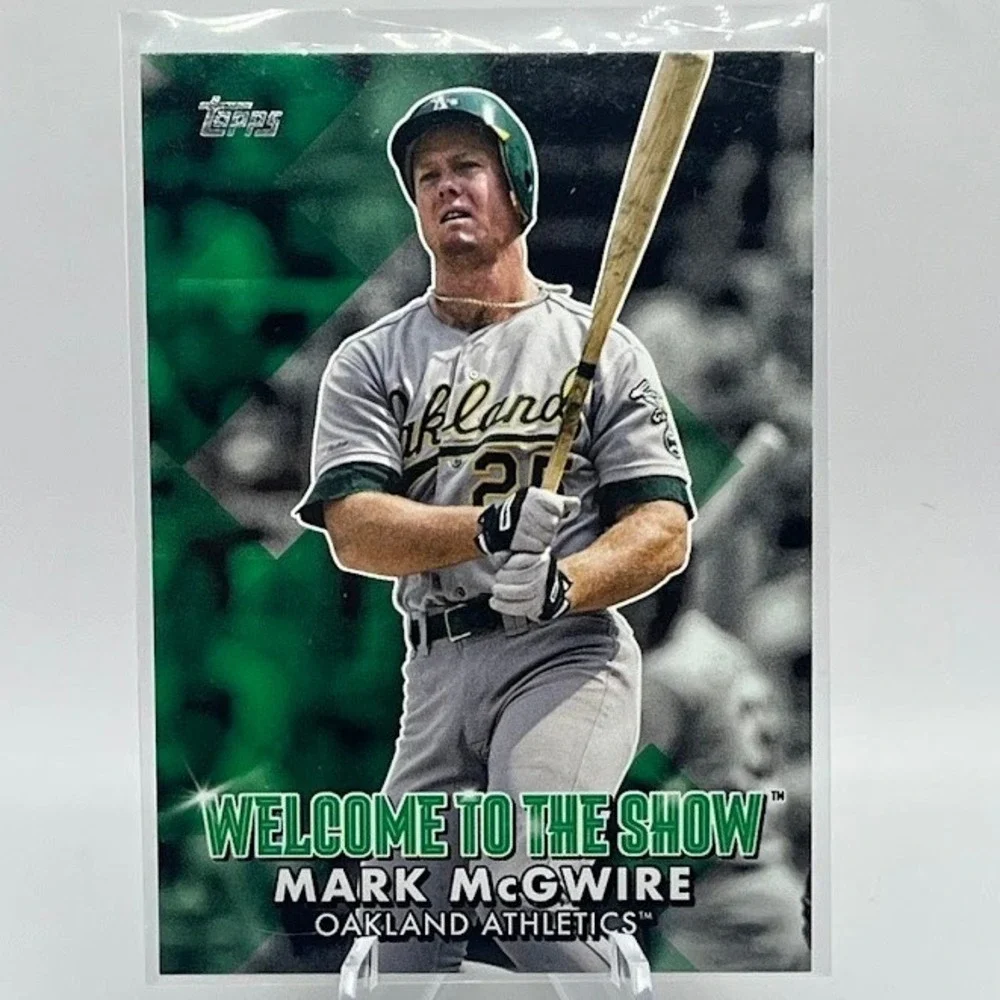 Mark McGwire Welcome To The Show 2022 Topps WTTS-39 MLB Oakland Athletics